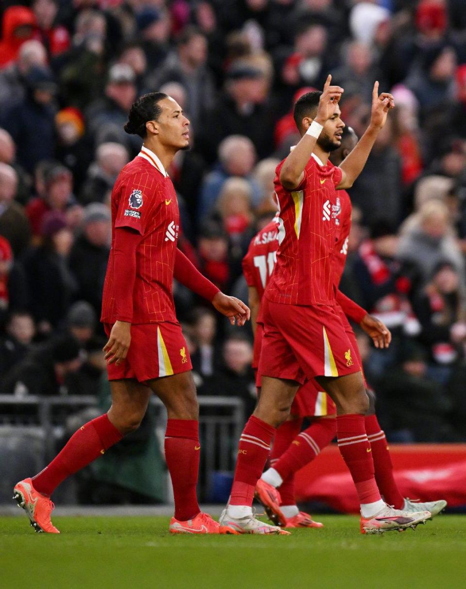 关于利物浦主场告捷，争夺前四席位加剧的信息